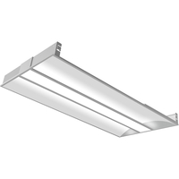 5750 Lumens Max - 50 Watt Max - 2 x 4 Wattage and Color Selectable LED Troffer Fixture with Direct/Indirect Light - Watts 30-40-50 - Kelvin 3000-3500-4000 - 120-277 Volt - PLT PremiumSpec - PLT-90340