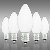 (NEW Technology) C7 - Pure White - Opaque LED - VividCore Premium - 50% Brighter - Pack of 25 - CMS-10262