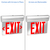 LED Exit Sign - Red Letters - Universal Edge-Lit Thumbnail