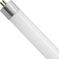 4 ft. LED T5 Tube - 5000 Kelvin - 3400 Lumens - Type B - Operates Without Ballast - F54T5/HO Replacement - 25 Watt - Single-Ended Power - 120-277 Volt - Case of 25 - Halco 82988