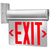 LED Exit Sign - Red Letters - Universal Edge-Lit Thumbnail