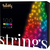 Twinkly Strings - 26.2 ft. Mini LED Light String with 100 RGB LEDs - Green Wire  Thumbnail