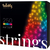 Twinkly Strings - 65.6 ft. Mini LED Light String with 250 RGB LEDs - Green Wire Thumbnail