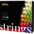Twinkly Strings - 65.6 ft. Mini LED Light String with 250 RGB+W LEDs - Green Wire Thumbnail