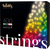 Twinkly Strings - 105 ft. Mini LED Light String with 400 RGB+W LEDs - Green Wire Thumbnail
