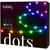 Twinkly Dots - 32.8 ft. Flexible LED Light String with 200 RGB LEDs - Black Wire  Thumbnail