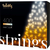 Twinkly Strings - 105 ft. Mini LED Light String with 400 AWW LEDs - Gold and Silver Edition - Green Wire Thumbnail