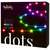 Twinkly Dots - 65.6 ft. Flexible LED Light String with 400 RGB LEDs - Black Wire Thumbnail