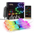Twinkly Dots - 65.6 ft. Flexible LED Light String with 400 RGB LEDs - Transparent Wire Thumbnail