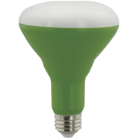 9 Watt - LED BR30 Bulb - Grow Light - Full Spectrum - 3500 Kelvin - 65 Watt Incandescent Equal - Medium Base - 120 Volt - Satco S11441