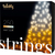 Twinkly Strings - 65.6 ft. Mini LED Light String with 250 AWW LEDs - Amber, Warm White and Cold White - Green Wire Thumbnail