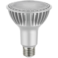 1800 Lumens - 21 Watts - 5000 Kelvin - LED PAR30 Long Neck Lamp - 100 Watt Equal - 40 Deg. Flood - Daylight White - 90 CRI - 120 Volt - Satco S22243