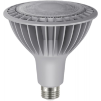 3000 Lumens - 33 Watt - 5000 Kelvin - LED PAR38 Lamp - 250 Watt Equal - 40 Deg. Flood - Daylight White - 90 CRI - 120 Volt - Satco S22253