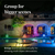 16.4 ft. Twinkly LED Icicle Light String with 190 RGB+W LEDs - 16 Million Colors + Pure Warm White Thumbnail