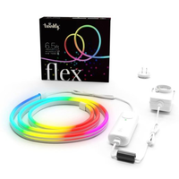 Twinkly Flex - 6.5 ft. RGB Flexible Light Tube - App-Controlled - White Wire - TWFL200STW-WUS