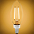 Natural Light - 250 Lumens - 3 Watt - 2400 Kelvin - LED Chandelier Bulb -  3.8 x 1.4  in. Thumbnail