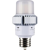 4550 Lumen Max - 35 Watt Max - Wattage and Color Selectable LED HID Retrofit Bulb - Watts 17-35 - Kelvin 3000-4000-5000 - Mogul Base - 120-277 Volt - Satco S13163