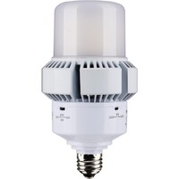 5850 Lumen Max - 45 Watt Max - Wattage and Color Selectable LED HID Retrofit Bulb - Watts 22-45 - Kelvin 3000-4000-5000 - Medium Base - 120-277 Volt - Satco S13164