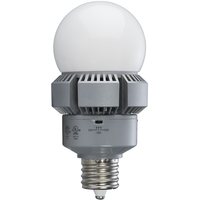 6075 Lumens - 45 Watt - Color Selectable High Output LED A23 Light Bulb - Kelvin 3000-4000-5000 - 250 Watt Metal Halide Equal - Mogul Base - 120-277 Volt - Light Efficient Design LED-8020M345-G3