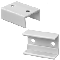 Flat - 180 Deg. - Linking Bracket - Plastic - See Description for Compatible SKUs - 2 Pack - PLT-12852