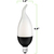 LED Flame Bulb - 2.5 Watt - 6 Watt Equal - Candle Glow - 4.59 in. x 1.41 in. Thumbnail