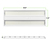 34,425 Lumens - 255 Watt - 4000 Kelvin - Linear LED High Bay Fixture Thumbnail