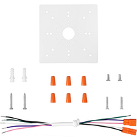 Surface and Wall Mount Kit - For Use With PLT PremiumSpec Architectural LED Linear Pendant Fixture - See Description For Compatible Fixtures - PLT PremiumSpec - PLT-90331