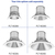 1500 Lumen Max - 20 Watt Max - Wattage and Color Selectable Architectural LED Light Engine Thumbnail