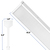 4 ft. Wattage and Color Selectable Architectural LED Linear Fixture - 4800 Total Lumens - White Thumbnail