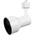 Track Light Fixture - Continental Step Cylinder - White - Black Baffle Thumbnail