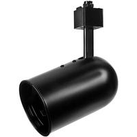 Round Back Cylinder Black