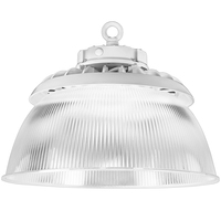 34,560 Lumens - 240 Watt - 5000 Kelvin - UFO LED High Bay Sensor Ready Light Fixture With Direct and Indirect Light - 1000 Watt Metal Halide Equal - White Finish - 120-277 Volt - PLT-12636