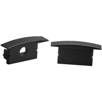 END CAP ALP149 BLK 2PK