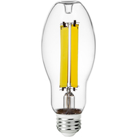 2500 Lumens - 15 Watt - 4000 Kelvin - LED HID Retrofit Bulb - 100 Watt Metal Halide Equal - Medium Base - 120-277 Volt - PLT-12530