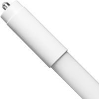 8 ft. LED T8 Tube - 6500 Kelvin - 5500 Lumens - Type B - Operates Without Ballast - F96T8 or F96T12 Replacement - 40 Watt - Double-Ended Power - Single Pin Base - 120-277 Volt - Case of 10 - PLT-90361