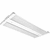 Rotatable Lens - 42,400 Lumen Max - 300 Watt Max - Wattage and Color Selectable Linear LED High Bay Fixture - Sensor Ready Thumbnail