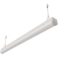 64 Watt Max - 8320 Lumen Max - 8 ft. Wattage and Color Selectable LED Strip Fixture - Watts 40-52-64 - Kelvin 3500-4000-5000 - 120 Volt - Archipelago Lighting LLSN3W-35/40/50-8S3-H