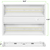 14,280 Lumens - 105 Watt - 5000 Kelvin - Linear LED High Bay Fixture Thumbnail