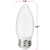 300 Lumens - 4 Watt - 2400 Kelvin - AmberGlow LED Chandelier Bulb - 3.8 in. x 1.4 in. Thumbnail