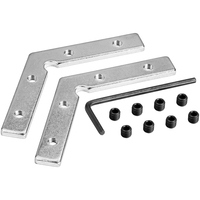 Flat - 120 Degree - Linking Bracket - Metal - See Description for Compatible SKUs - 2 Pack - PLT-12914