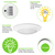 1000 Lumens - 15 Watt - 6 in. Color Selectable LED Surface Mount Downlight Fixture Thumbnail