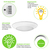 1000 Lumens - 15 Watt - Natural Light - 6 in. Color Selectable LED Surface Mount Downlight Fixture Thumbnail