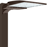 46,935 Lumen Max - 300 Watt Max - Wattage and Color Selectable LED Parking Lot Fixture - Watts 260-280-300 - Kelvin 3000-4000-5000 - Type V - Excel Series Mounting Hardware Sold Separately - 120-277 Volt - PLT-13023