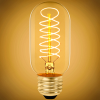 40 Watt - 135 Lumens - Incandescent Radio Style Vintage Light Bulb - Medium Bulb - Clear - 120 Volt - PLTALB40WRADIOCL