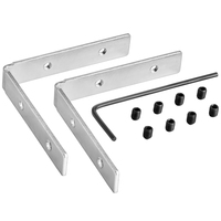 Vertical - 90 Degree - Linking Bracket - Metal - See Description for Compatible SKUs - 2 Pack - PLT-12906