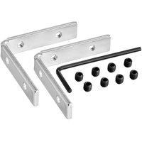 Flat - 90 Degree - Linking Bracket - Metal - See Description for Compatible SKUs - 2 Pack - PLT-12912