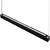 4 ft. Wattage Selectable Architectural LED Linear Fixture with Micro Reflector Lens - Up/Down Light - 4668 Lumen Max - Black Thumbnail