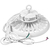 36,500 Lumens - 240 Watt - 5000 Kelvin - UFO LED High Bay Fixture Thumbnail
