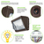 10,500 Lumen Max - 75 Watt Max - Wattage and Color Selectable LED Wall Pack Fixture Thumbnail
