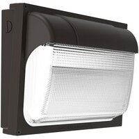 4400 Lumens - 32 Watt - 5000 Kelvin - LED Wall Pack Fixture - 138 Lumens Per Watt - 150 Watt Metal Halide Equal - 120-277 Volt - Lithonia TWX2 LED P2 50K MVOLT DDBTXD